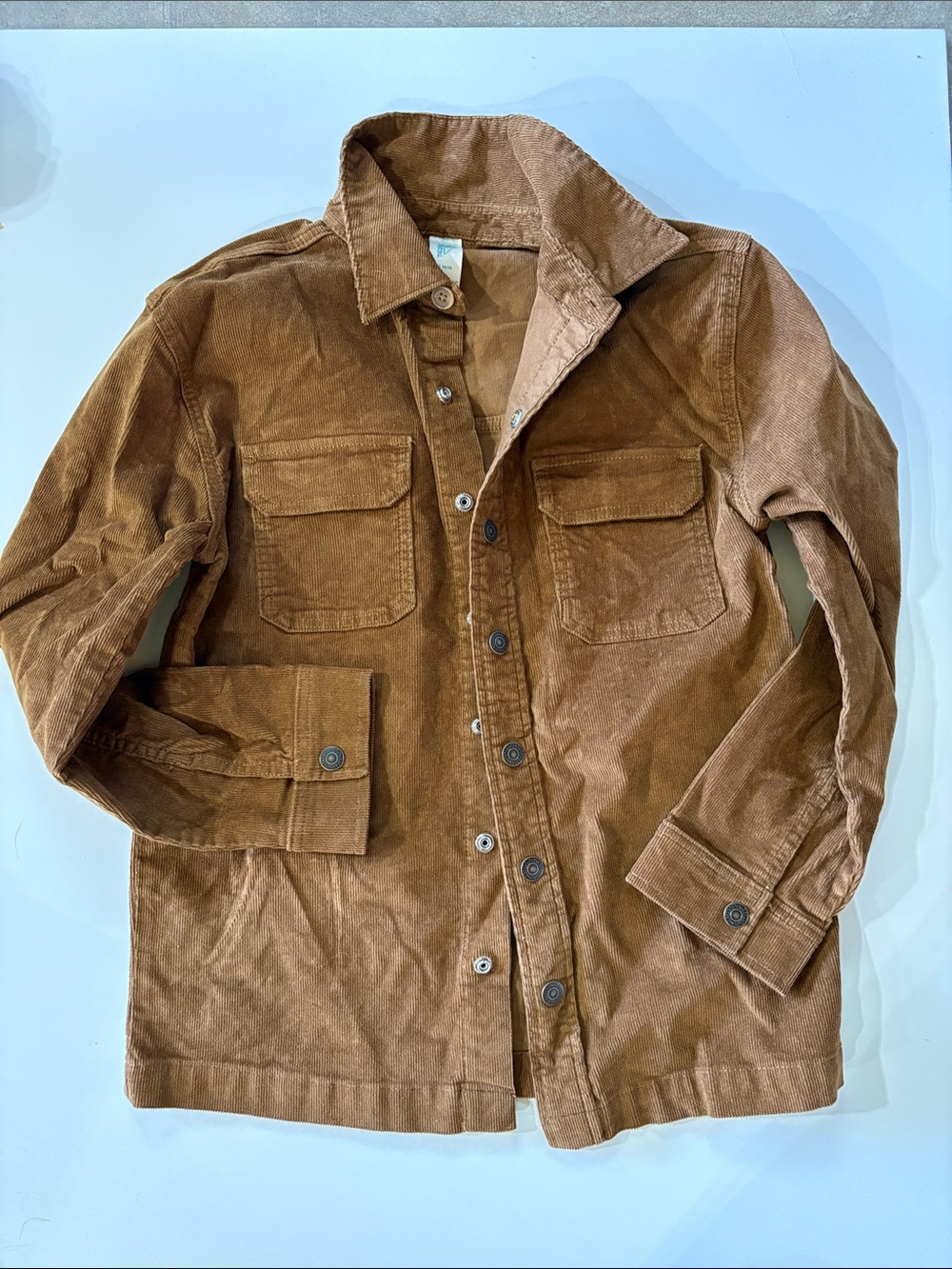 Kids Brown Corduroy Jacket